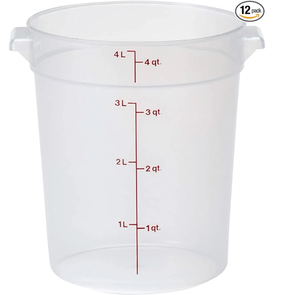 Cambro Food Storage Container (BPA-Free) - 4 Quart Food Storage Container